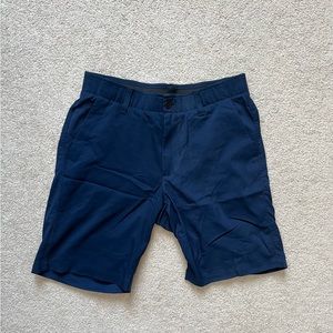 Blue under armor shorts